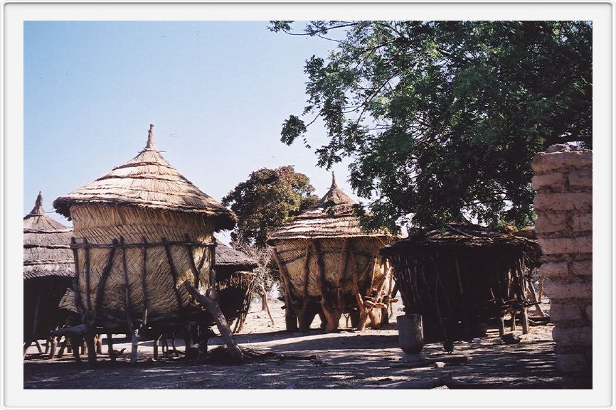 Village granary, Burkina.