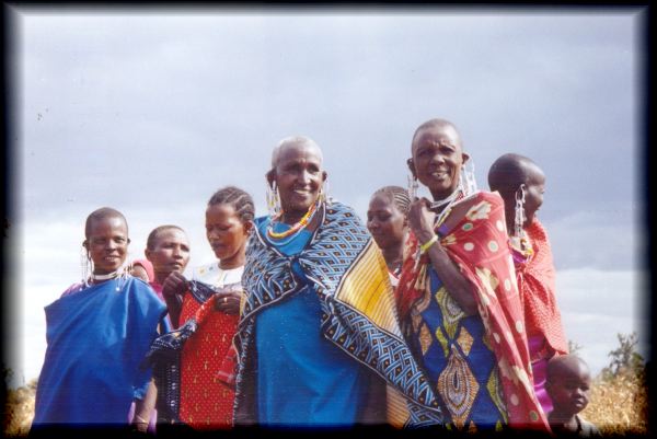 Maasai women