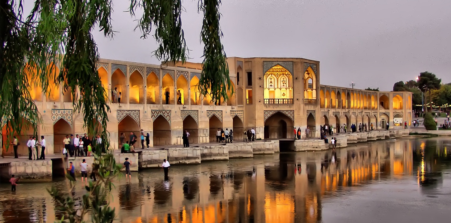 Khaju bridge, Isfahan, Iran